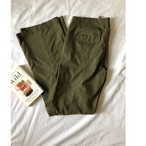 Pranav olive green convertible hiking pants